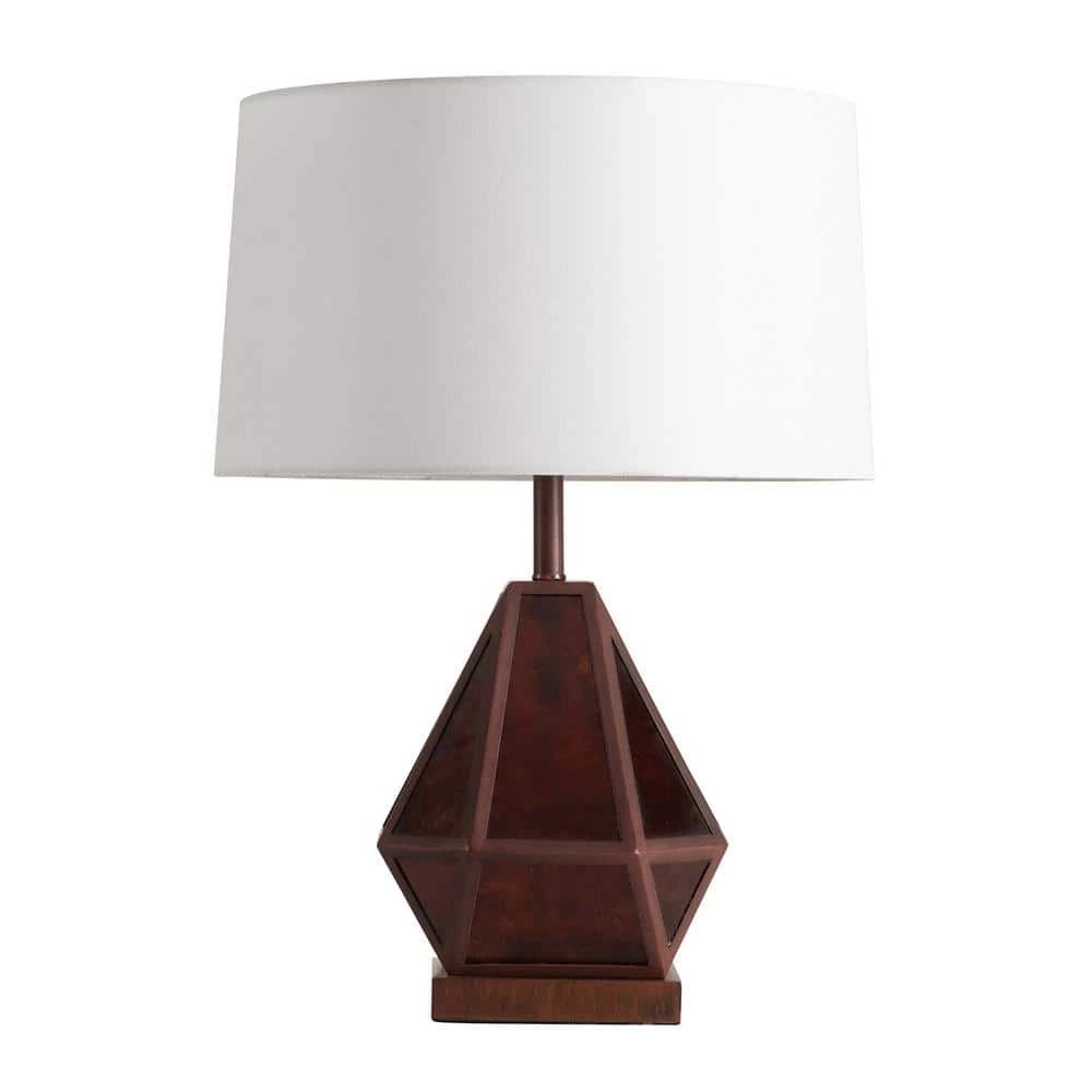 22 in. Bronze Artifacts Table Lamp With Night Light by NOVA of California - Image 3