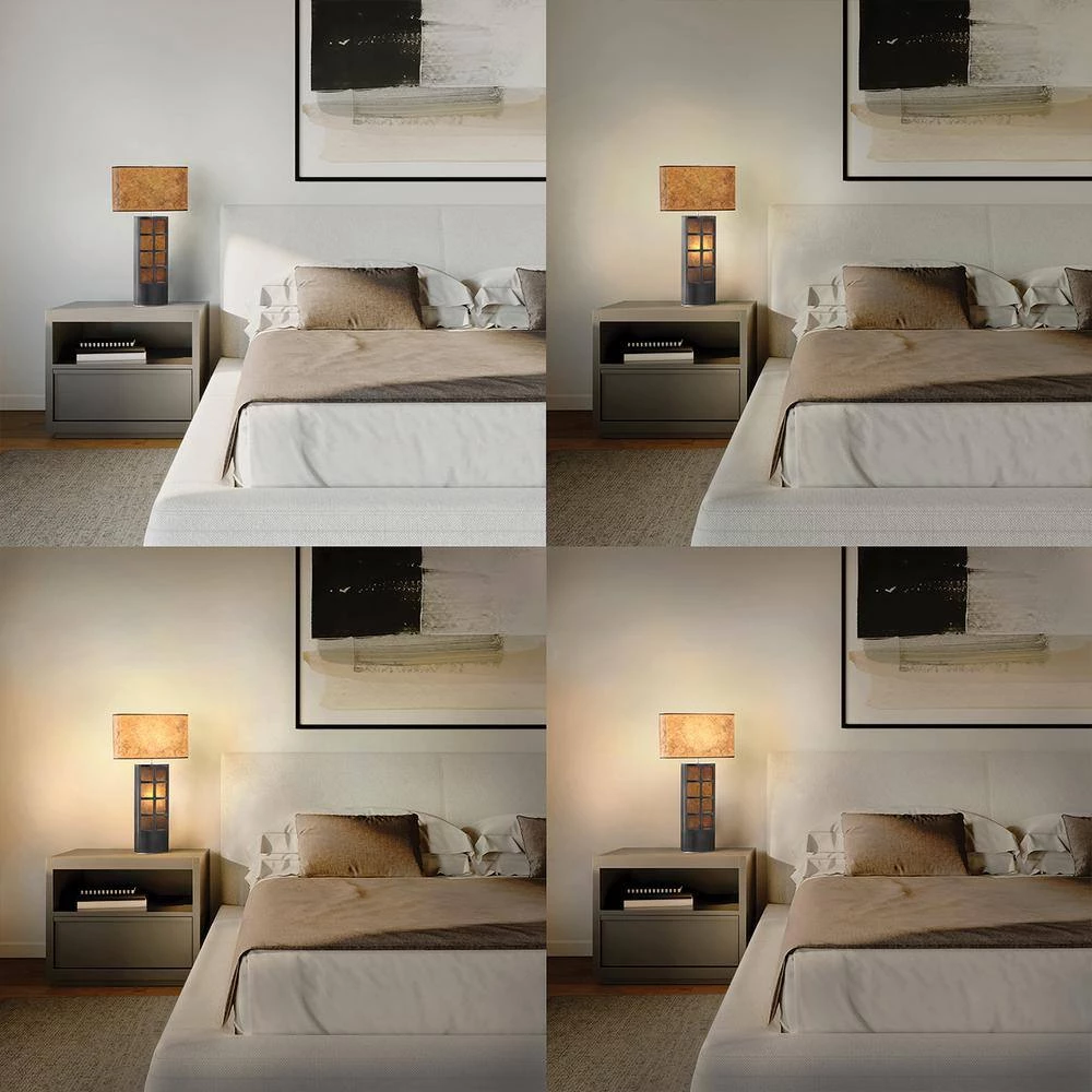 Ventana 32 in. Brown Table Lamp by NOVA of California - Image 7