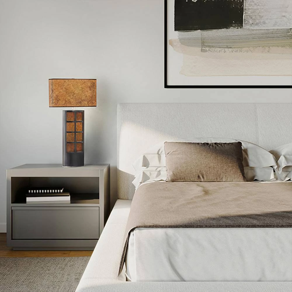 Ventana 32 in. Brown Table Lamp by NOVA of California - Image 3