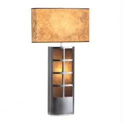 Ventana 32 in. Brown Table Lamp by NOVA of California