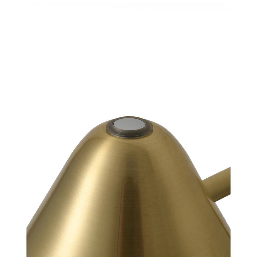 Cove 1-Light Brushed Brass LED Sconce by NOVA of California - Image 3