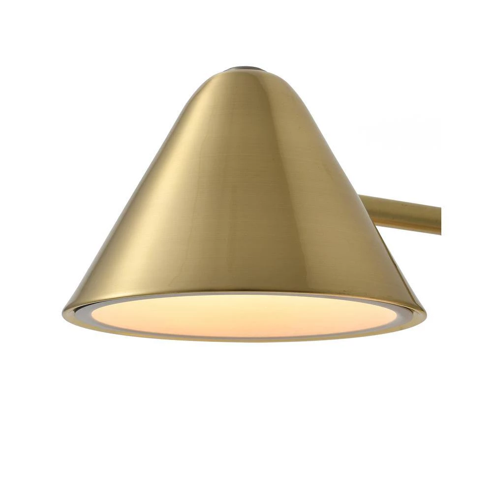 Cove 1-Light Brushed Brass LED Sconce by NOVA of California - Image 2