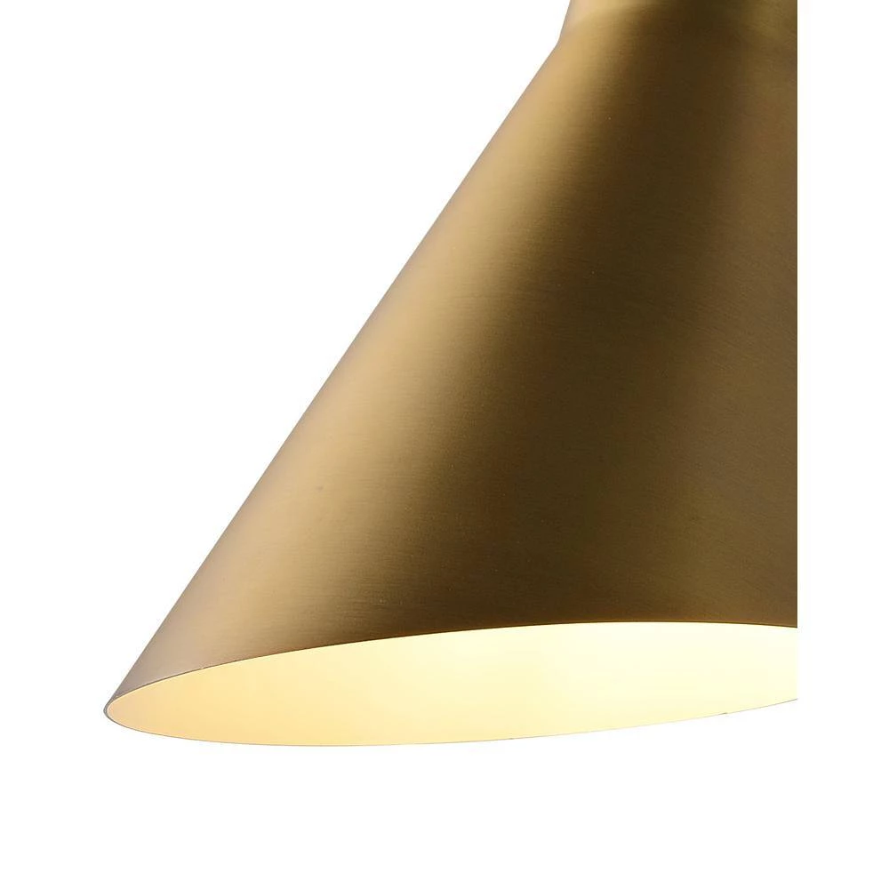 Solana Brushed Brass LED Sconce by NOVA of California - Image 3