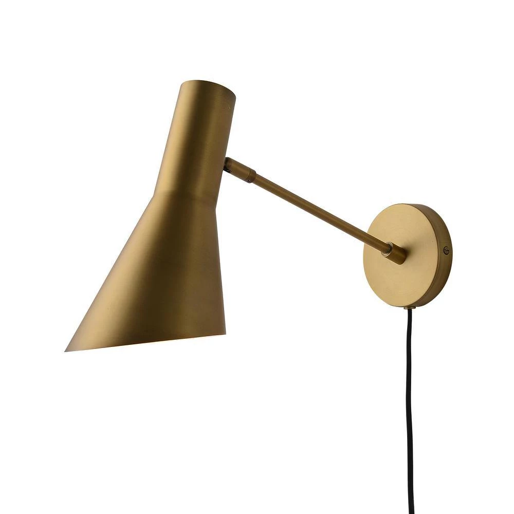 Solana Brushed Brass LED Sconce by NOVA of California - Image 2