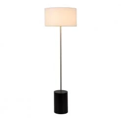 Palos Verdes 60 in. Brushed Nickel Floor Lamp by NOVA of California