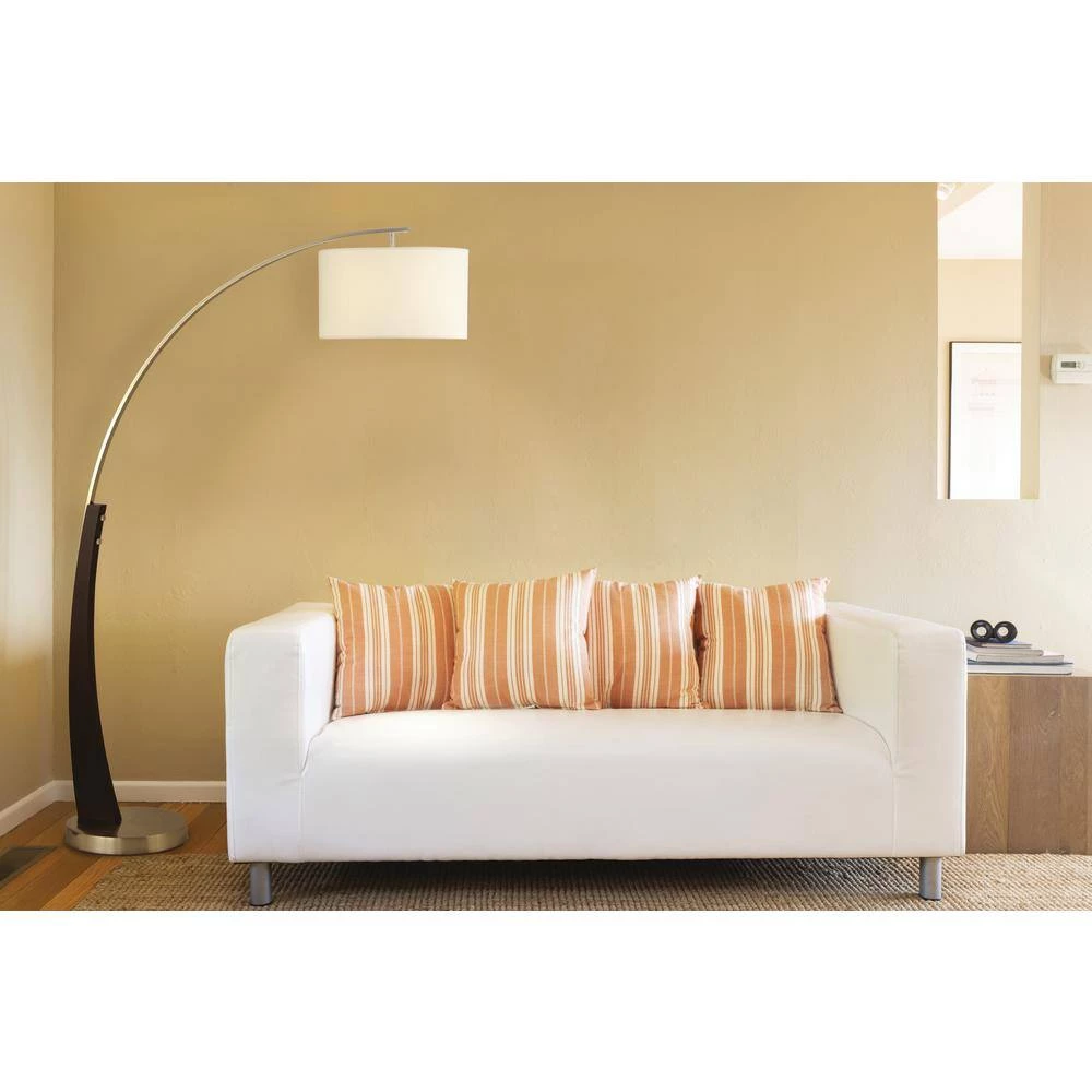 Plimpton 72 in. Brushed Nickel Arc Lamp by NOVA of California - Image 3
