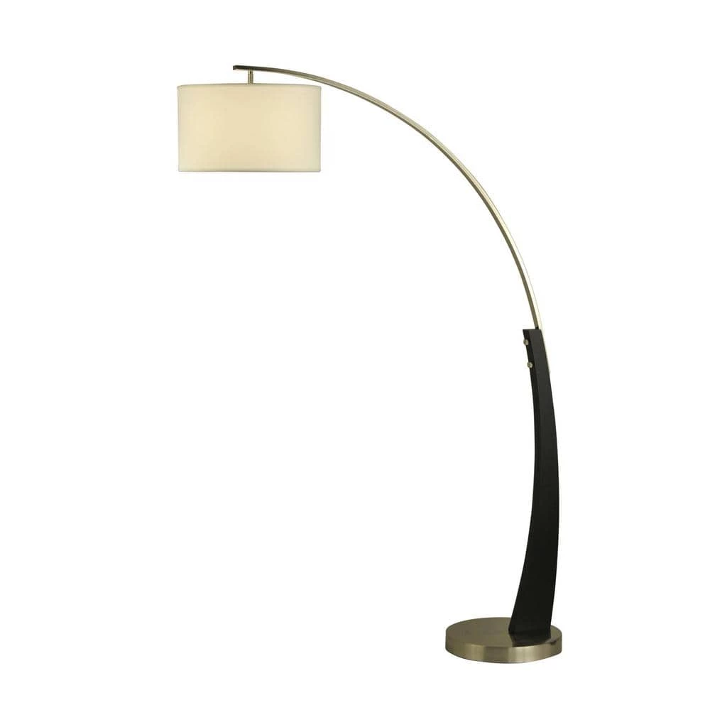 Plimpton 72 in. Brushed Nickel Arc Lamp by NOVA of California