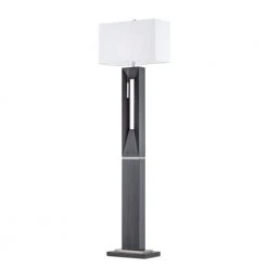 Parallux Floor Lamp Charcoal Gray by NOVA of California