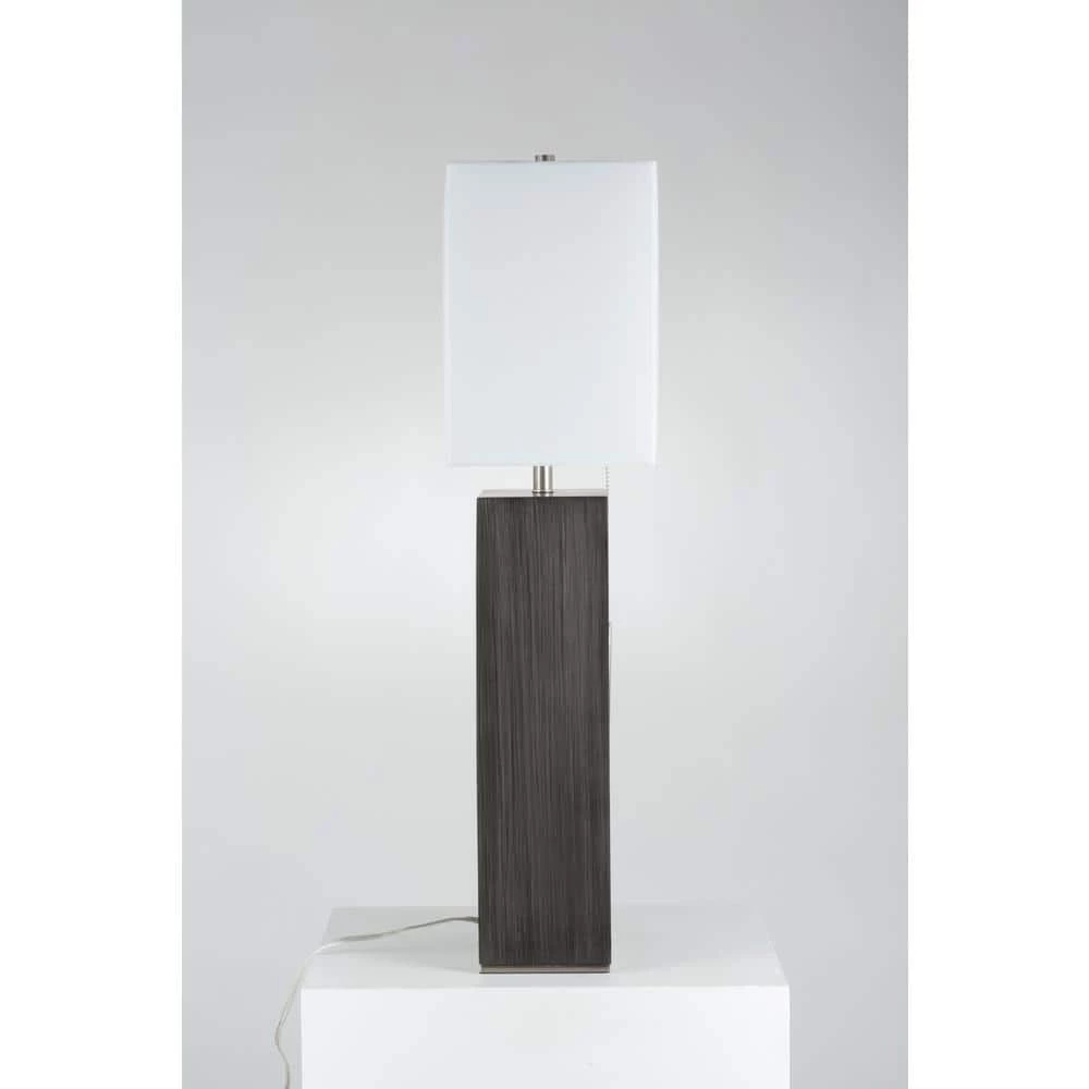 Parallux Standing Table Lamp Charcoal Gray by NOVA of California - Image 4