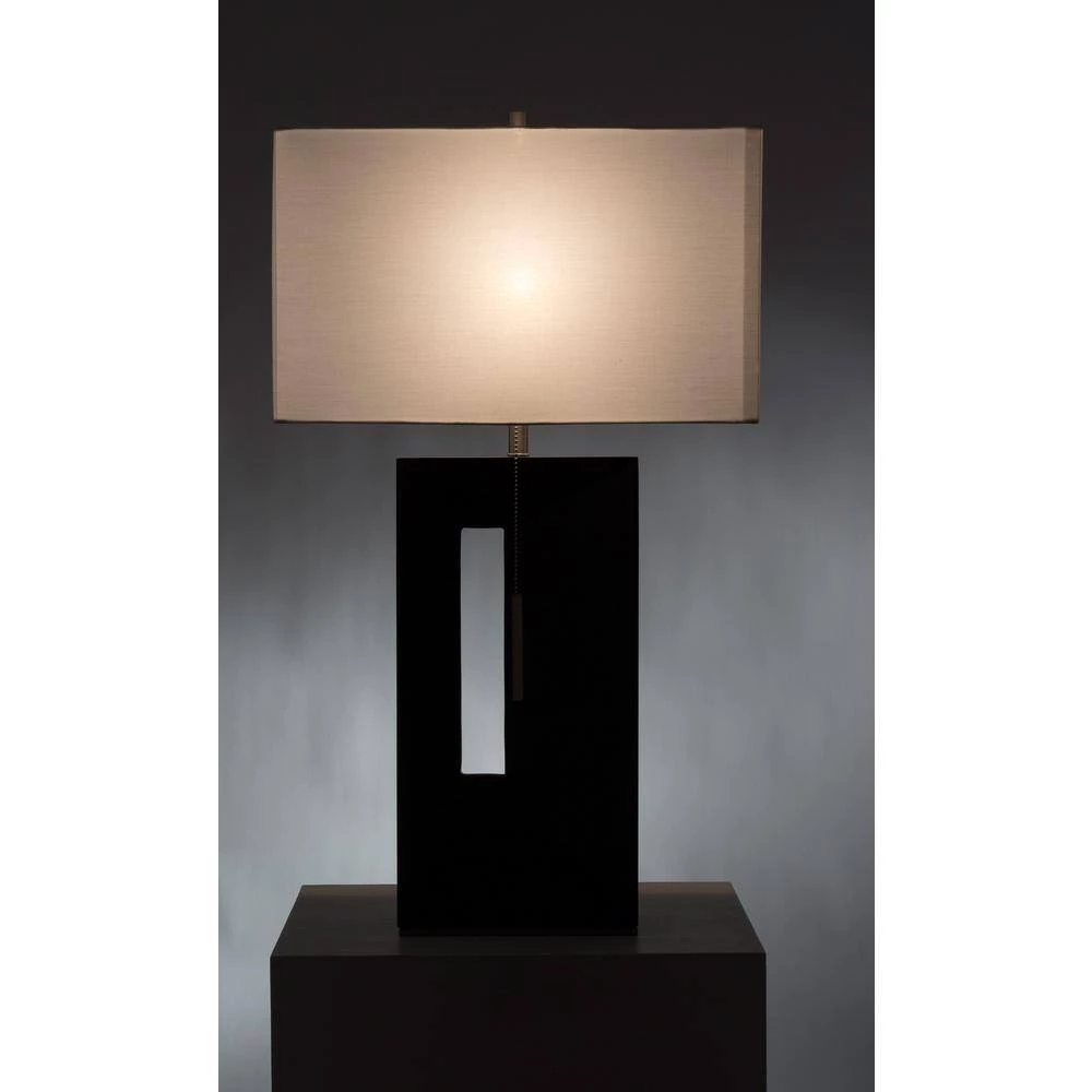 Parallux Standing Table Lamp Charcoal Gray by NOVA of California - Image 8