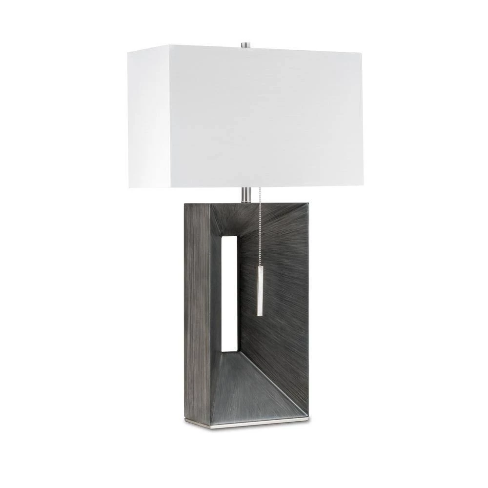 Parallux Standing Table Lamp Charcoal Gray by NOVA of California - Image 3