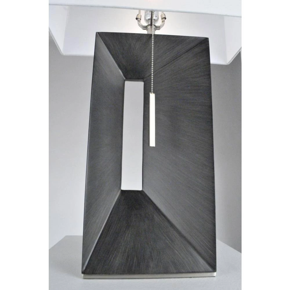 Parallux Standing Table Lamp Charcoal Gray by NOVA of California - Image 7