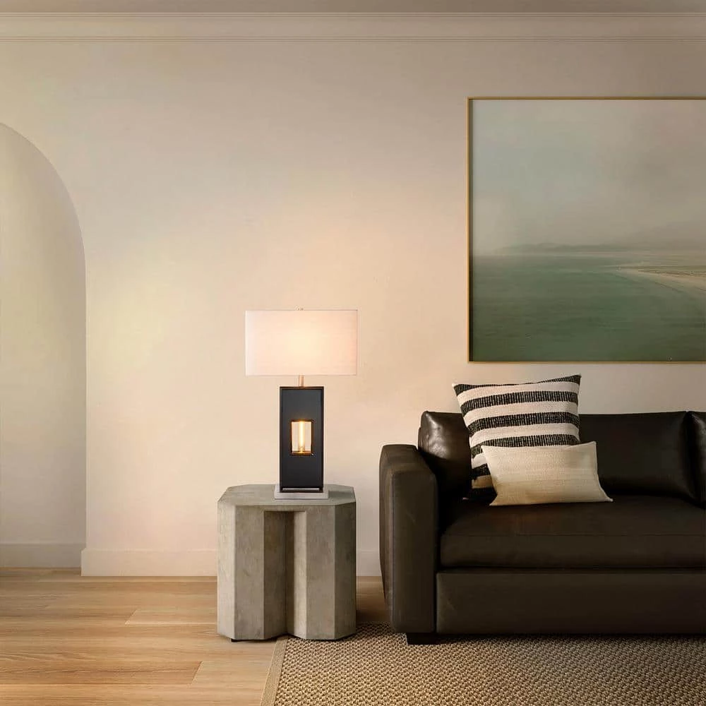 Deus Ex Machina 29 in. Dark Brown Table Lamp by NOVA of California - Image 9