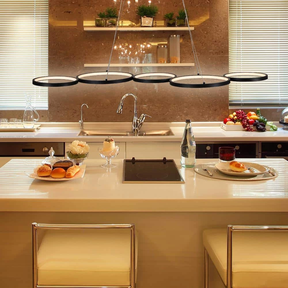 1-Lights Dumb black standard Pendant Light by Tatahance - Image 5