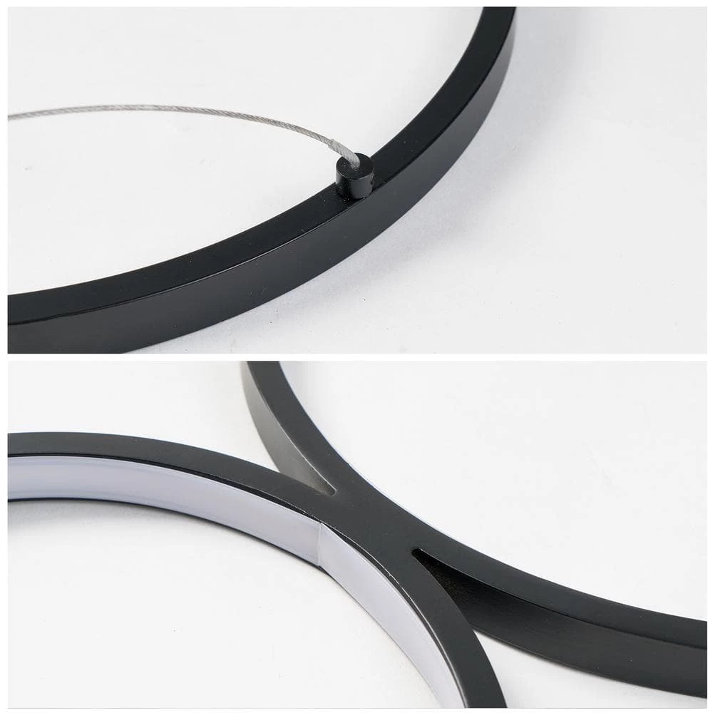 1-Lights Dumb black standard Pendant Light by Tatahance - Image 3