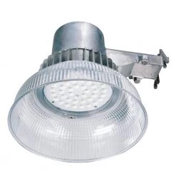 42-Watt Equivalent Integrated LED Gray Dusk to Dawn Area Light, 5000K by Honeywell
