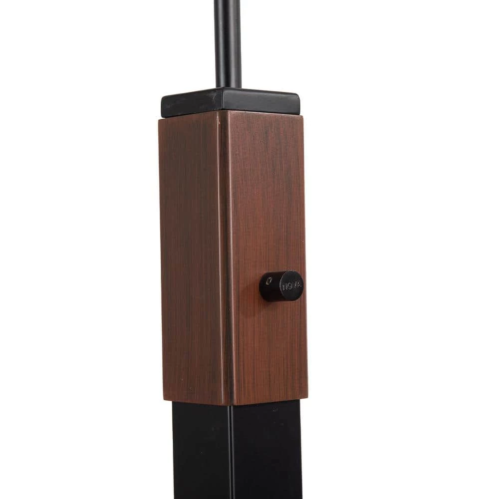 85 in. Gunmetal Layers 1-Light Arc Lamp by NOVA of California - Image 6