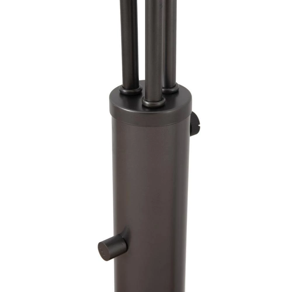 83 in. 3-Light Gunmetal Arc Lamp Palm Spring by NOVA of California - Image 9