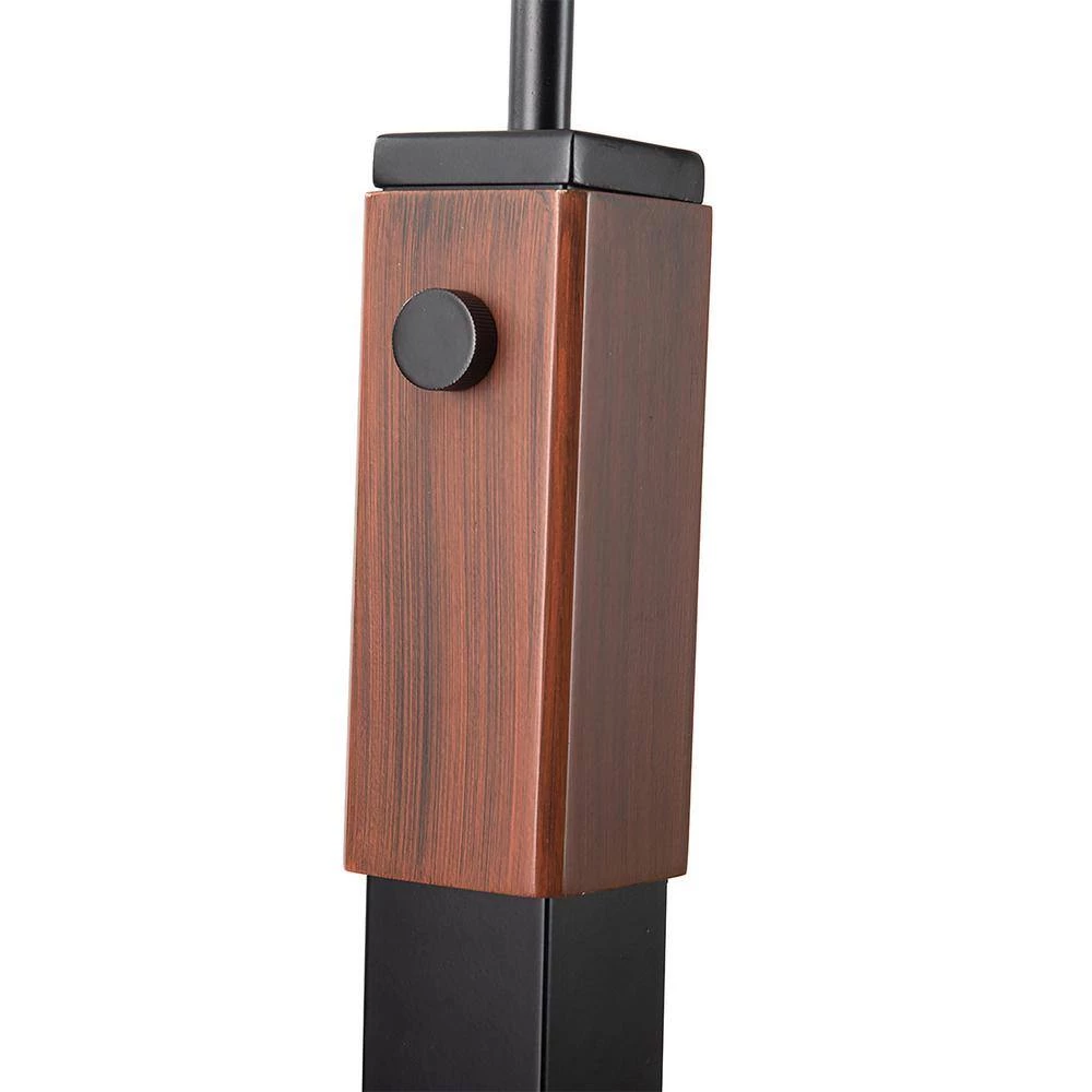 85 in. Gunmetal Layers 3-Light Arc Lamp by NOVA of California - Image 6