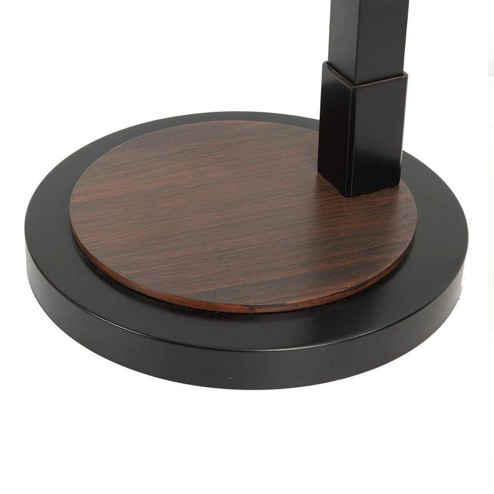 85 in. Gunmetal Layers 3-Light Arc Lamp by NOVA of California - Image 8