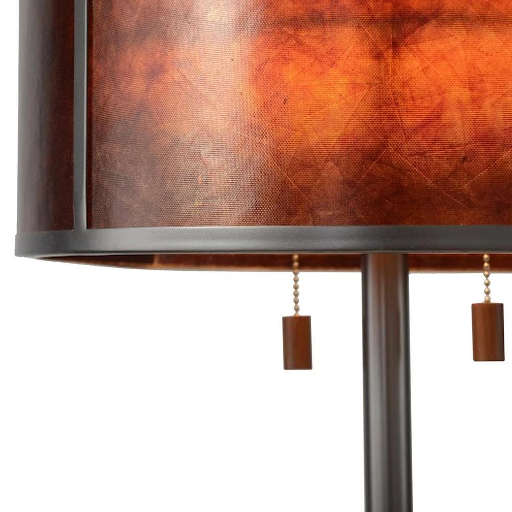 25 in. Gunmetal Layers Table Lamp by NOVA of California - Image 3