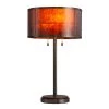25 in. Gunmetal Layers Table Lamp by NOVA of California