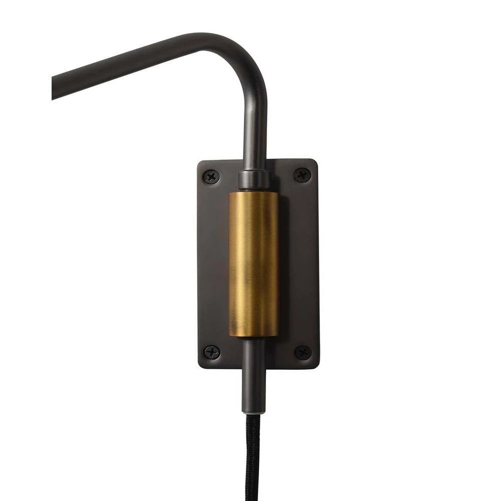 Swing Gunmetal LED Sconce by NOVA of California - Image 3