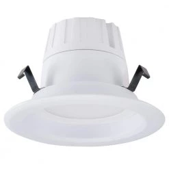 4 in White Integrated LED Recessed Trim by Honeywell