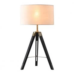 Surveyor 27 in. Matte Black Table Lamp by NOVA of California