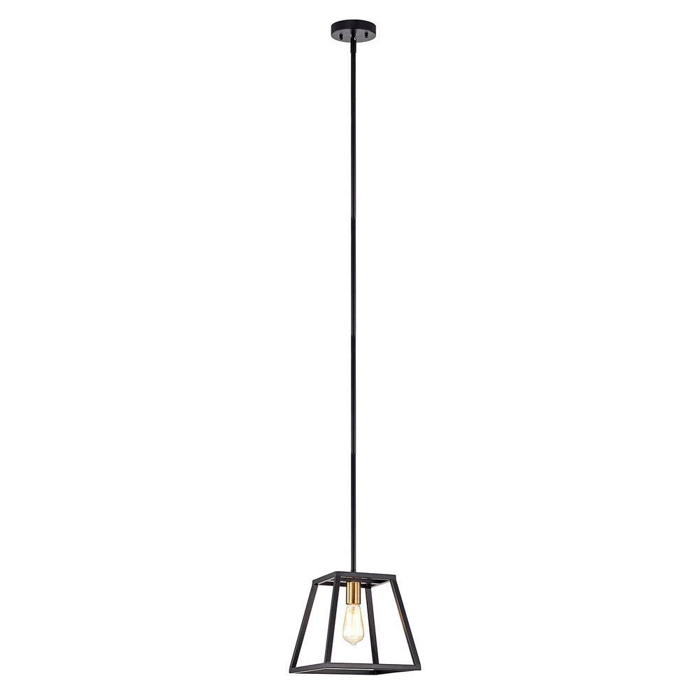 1-Light Matte Black Mini Pendant by Tatahance - Image 2