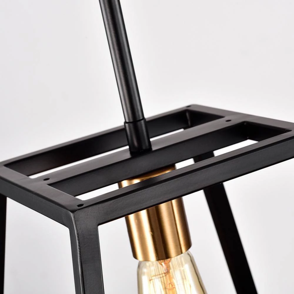 1-Light Matte Black Mini Pendant by Tatahance - Image 6