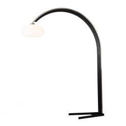 Vaulted 84 in. Arc Lamp, Satin Nickel by NOVA of California