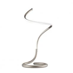 Shimmy 22 in. Satin Nickel Loop Accent Table Lamp by NOVA of California