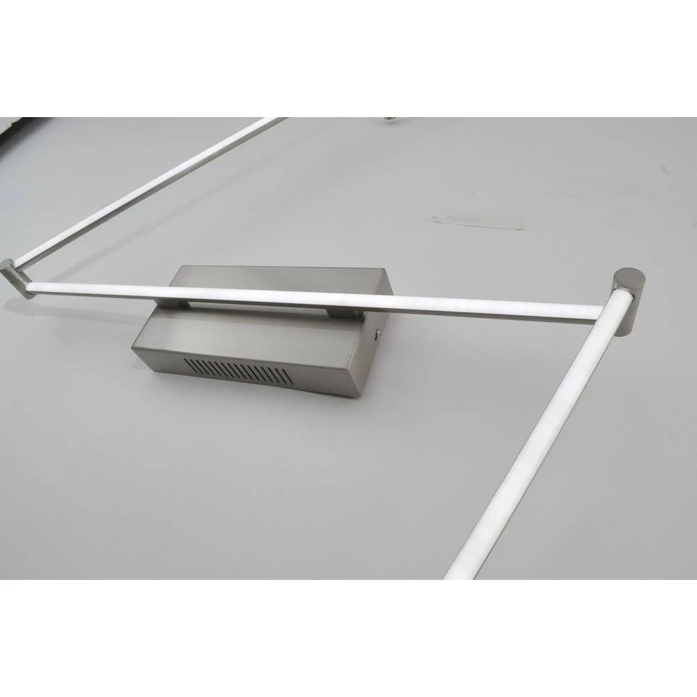 Flaven Satin Nickel LED Wall Sconce by NOVA of California - Image 3