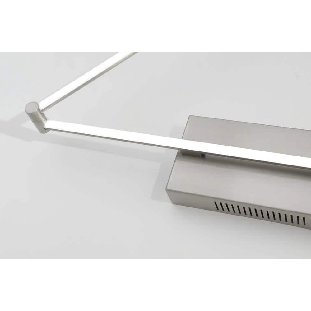 Flaven Satin Nickel LED Wall Sconce by NOVA of California - Image 7