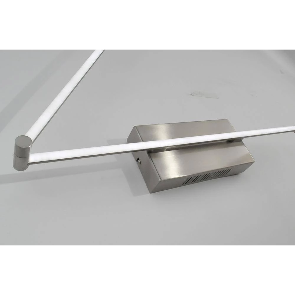 Flaven Satin Nickel LED Wall Sconce by NOVA of California - Image 2