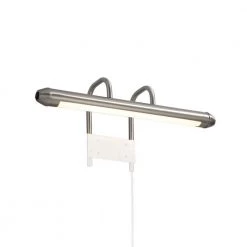 Bradley 1-Light Satin Nickel LED Wall Scone by NOVA of California