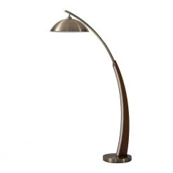 Point Break 75 in. Weathered Brass Arc Lamp by NOVA of California