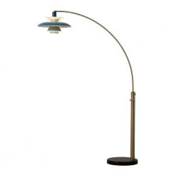 84 in. 1-Light Arc Lamp Palm Springs by NOVA of California