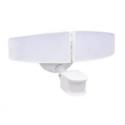 40-Watt White Motion Activated Outdoor Integrated LED Flood Light with Mounting Hardware by Honeywell