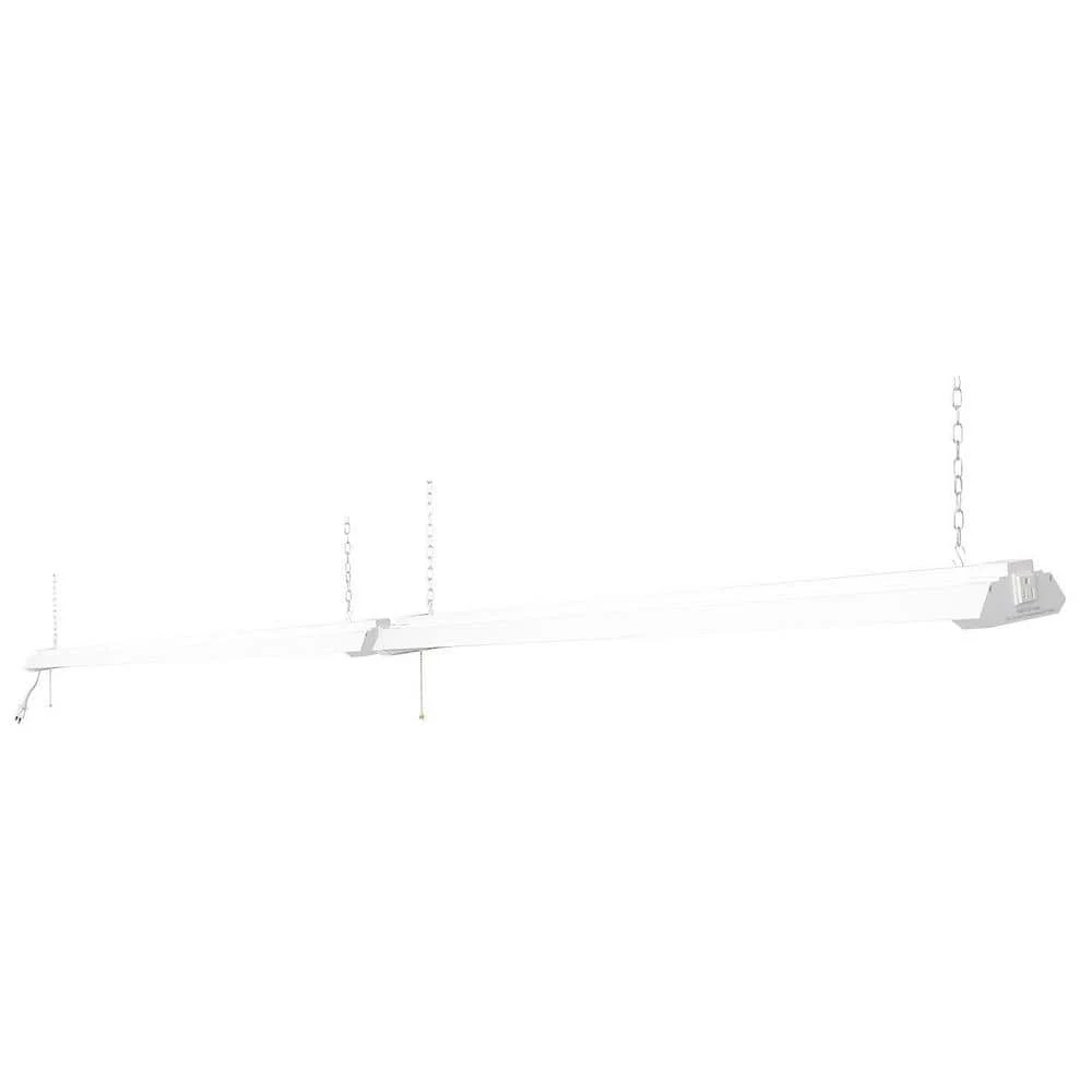 4 ft. 50-Watt Equivalent 5000 Lumens Linkable Integrated LED White Shop Light 5000K (2-Pack) by Honeywell - Image 2